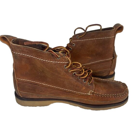 Red Wing x J.Crew Wabasha Chukka Vibram Sole Boots - Picture 2 of 9